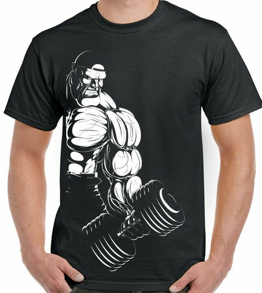 

fitness muscle man mens funny training mma bodybuilding, White;black
