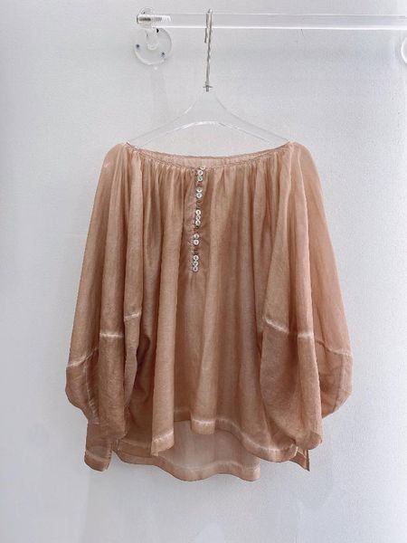 

women's blouses & shirts 2021 women fashion long-sleeved silk 0708, White