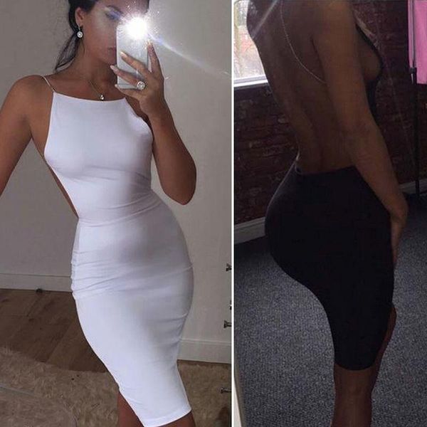 

casual dresses arrival fashion summer women sleeveless backless short mini dress party evening, Black;gray