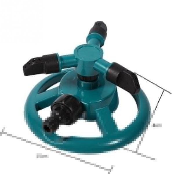 

watering equipments three arm garden sprinkler head lawn corefly 1 pc