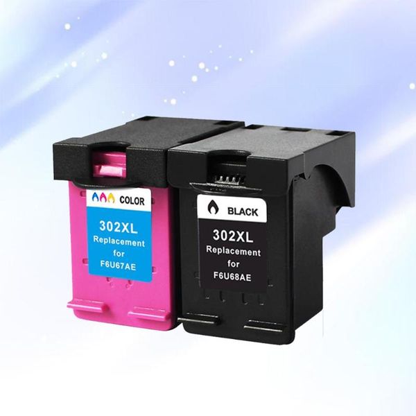

cartridge replacement for 302 xl deskjet 1110 1111 1112 2130 2131 printer ink cartridges