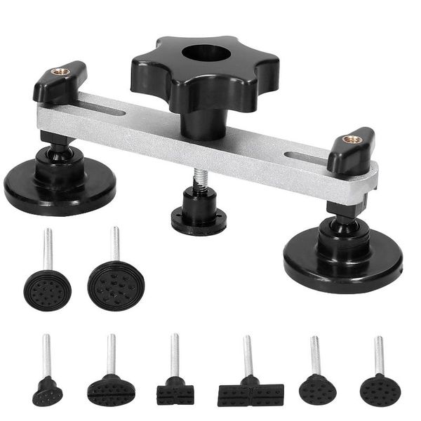 

professional hand tool sets auto body dent removal kit bridge puller repair with 8 different shapes tabs for
