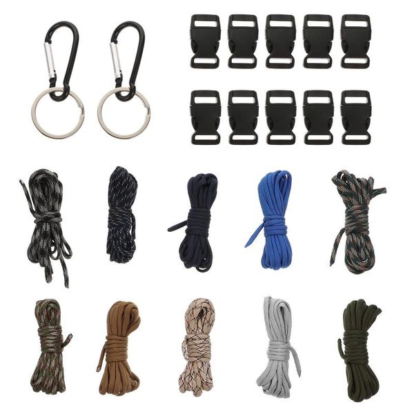 

outdoor gadgets portable climbing ropes high strength umbrella (random color)