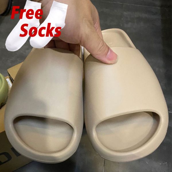 

yeesy foam runner slide women men slippers desert sand bone resin sandal bench sneakers yoga outdoor sports football basketball soccer a sgd, Black
