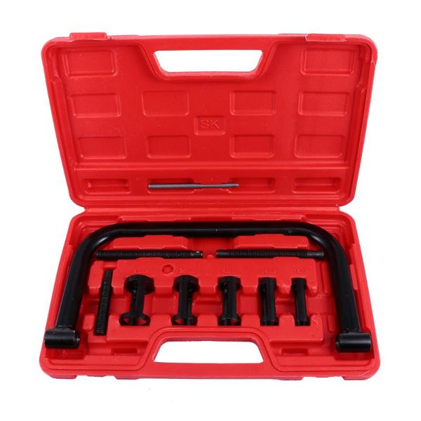 

10pcs car engine cylinder head spring compressor remove install tool clamp set atvs installer removal motorcycle other interior accessories