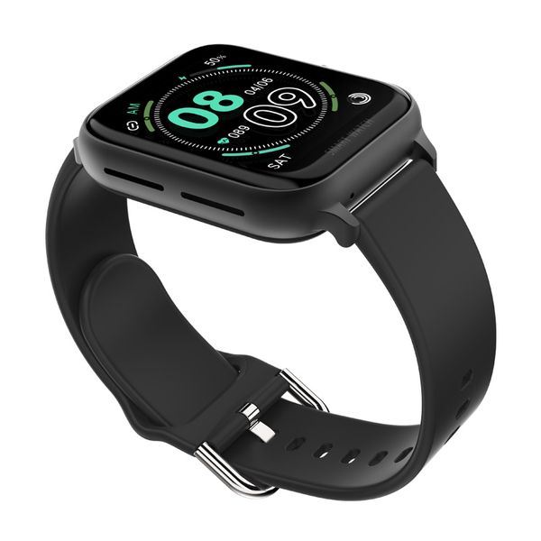 

smartwatch Health Sport Waterproof Smart Watch Bracelets & Pedometers Touch Screen Fitness Sports Blood Pressure Bar Series MV65 Heart rate sensor, Black