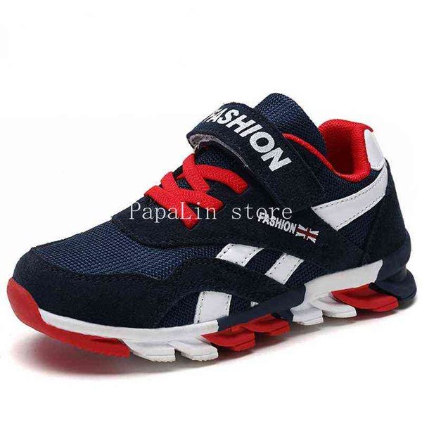 

spring autumn children shoes fashion brand sports boys shoes casual kids sneaker outdoor training breathable boy shoes g1210, Black;red
