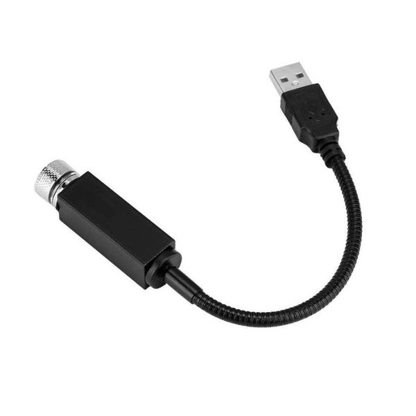 

mini usb led car auto atmosphere projector ceiling star red light lamp traffic