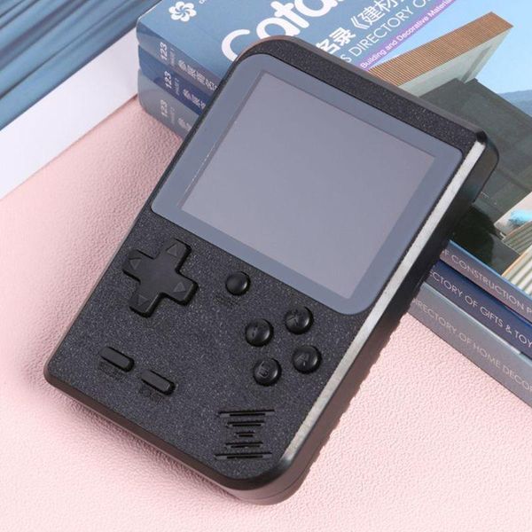 

retro game console with 400 fc games mini handheld host tv output kids gift portable players