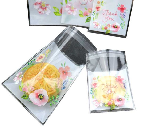 

gift wrap 100sets plastic bag thank you cookie&candy self-adhesive for wedding birthday party biscuit baking package10000pcs