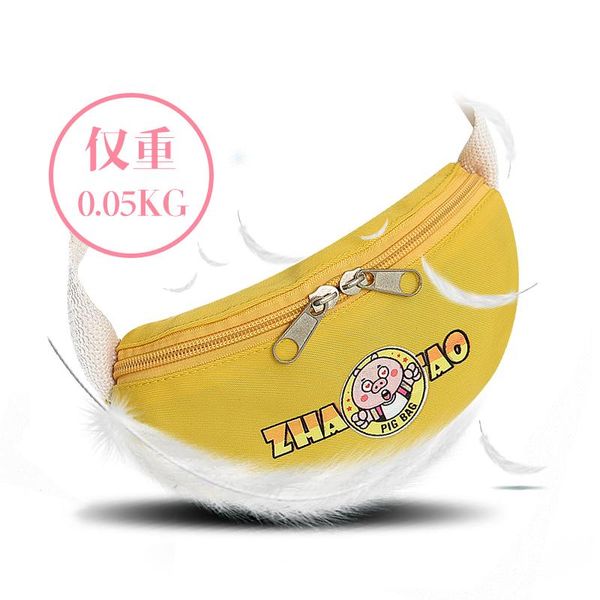 

waist bags kids canvas pack cartoon fanny check bag for girls/boys children gift