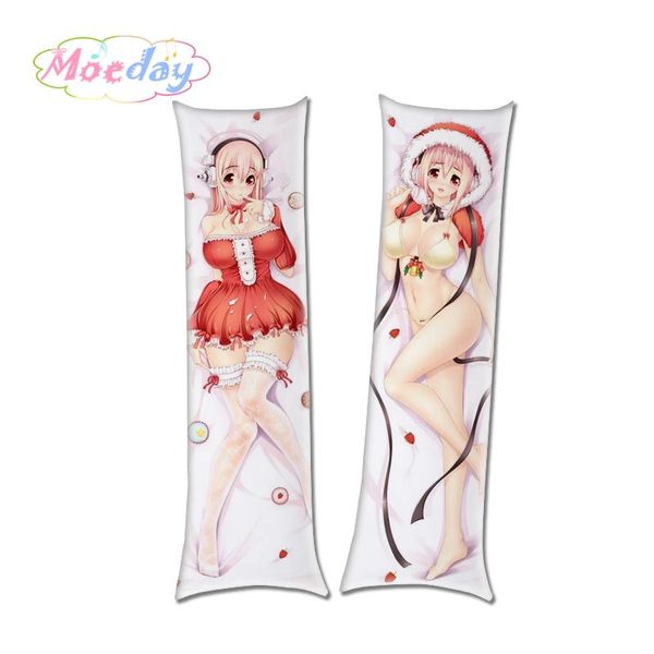 

pillow case super sonico christmas design life size cases