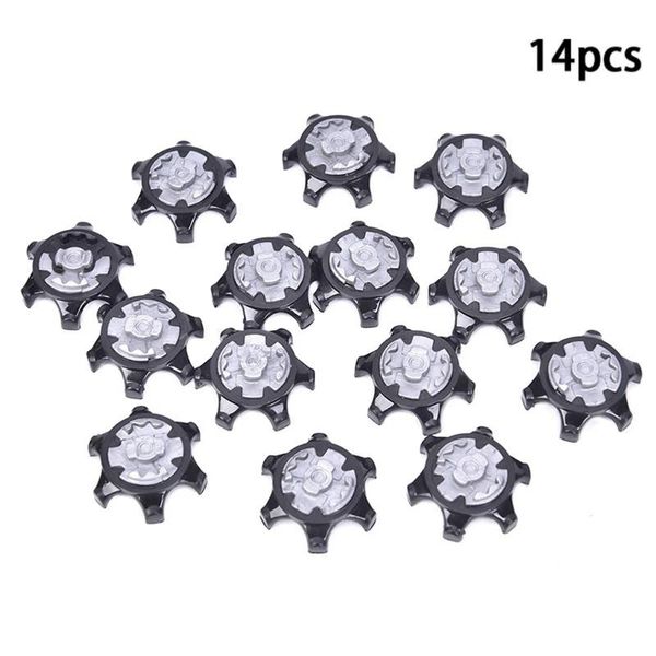 

golf training aids 14pcs shoes pins fast twist shoe spikes sneaker cleats accessories replacement