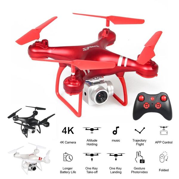 

mini rc drone foldable quadcopter 4k fpv hd wide angle camera drones flying toys for boys teens child helicopter