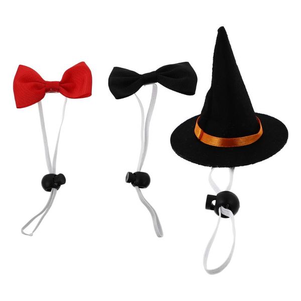 

cat costumes 1 set of pet hat bowtie decorative witch festival costume accessory
