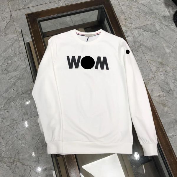 

classical mens hoodies casual style sweatshirt designer embroidered letter badge womens sweatshirts 2color, Black