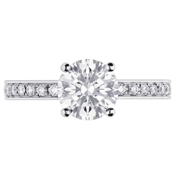 

au750 white gold ring women wedding anniversary engagement party crown round moissanite diamond elegant trendy cute cluster rings, Golden;silver