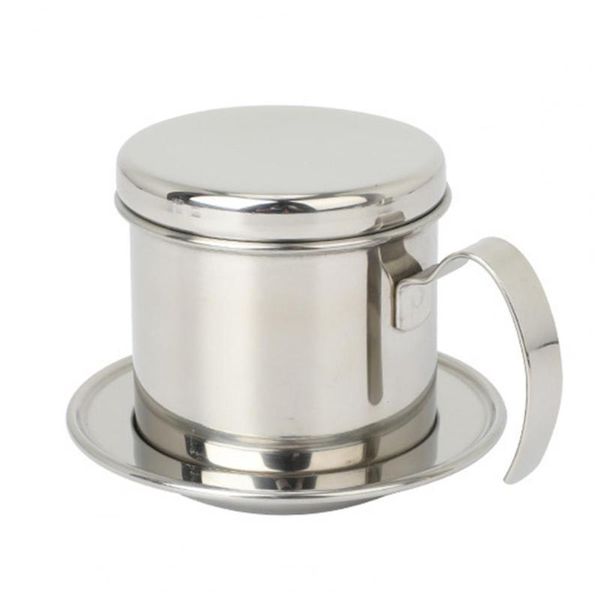 

coffee filters portable stainless steel dripper reusable filter drip pot cup cookware