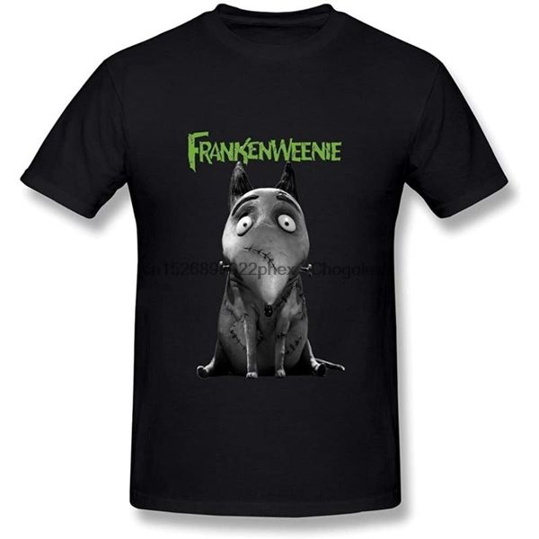 

men's t-shirts gerlernt horror film sparky frankenweenie t-shirt, White;black