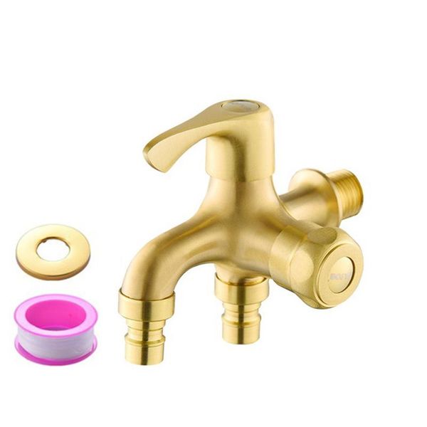 

bathroom sink faucets wall mount garden kitchen durable mop pool solid brass washing machine faucet laundry bibcock water tap vintage
