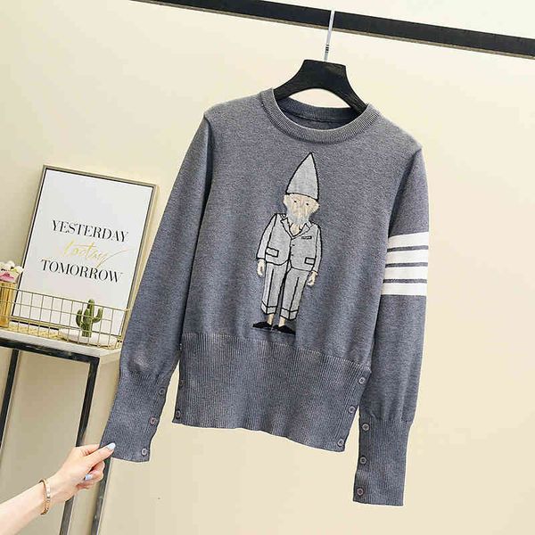 

women's sweaters slim o-neck flower embroidery knitted pullovers for women fashion spring elastic large size casual knitwear, White;black