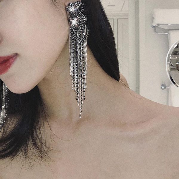 

stud women bling rhinestone luxury earring heart designer for gift party jewelry accessories, Golden;silver