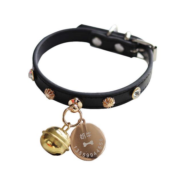 

factory dog's bell pet dog's neck collar cat's new year dog tag