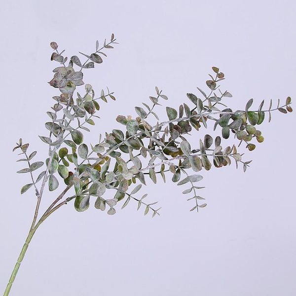 

realistic bouquet artificial eucalyptus leaf fake plant for home decor gifts decorative flowers & wreaths