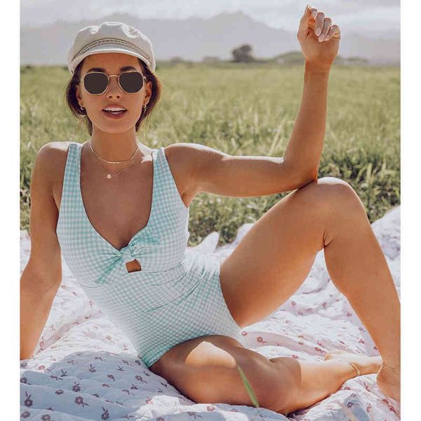 

swimsuit women swimwear push up bathing suit female swimming beachwear knotted beach summer girl 210520, White;black