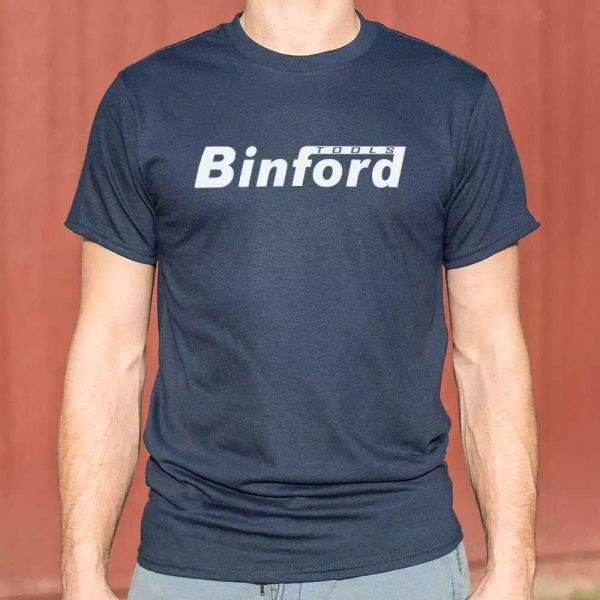 

binford tools t-shirt | short sleeve graphic tee, White;black