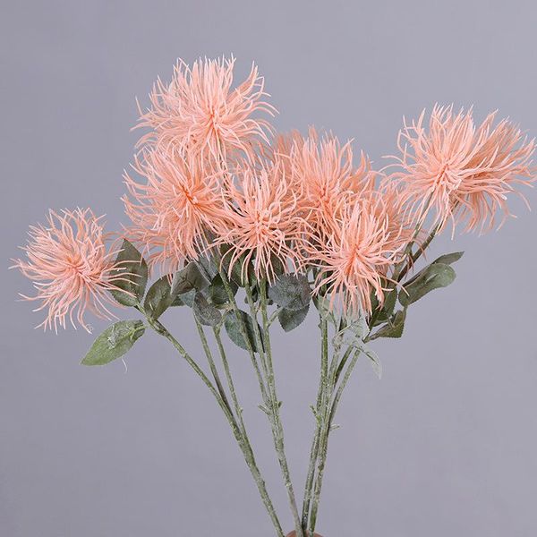 

decorative flowers & wreaths simulation sea urchin plastic flower chrysanthemum branch wedding decoration arrangement material