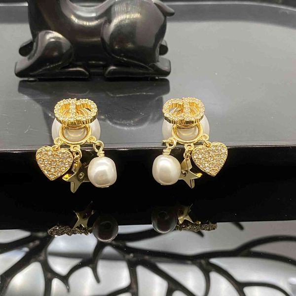 

special offer 75% off outlet online star love female earrings, Silver