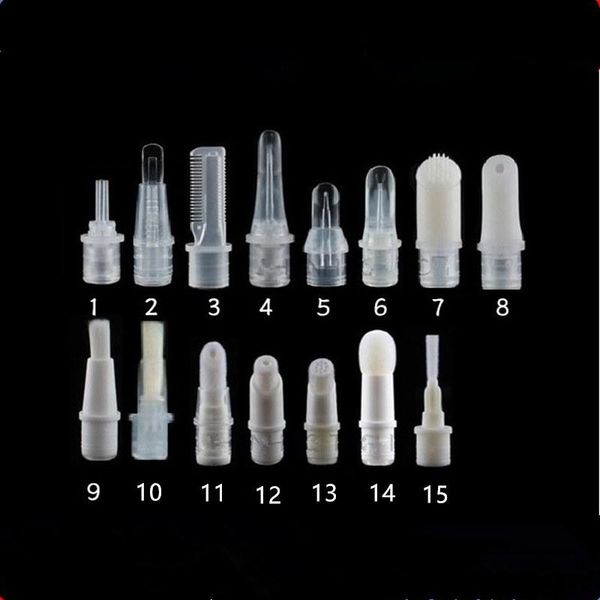 

storage bottles & jars 10pcs 5ml empty twist pen with brush bottle white nail polish tube for art paint mascara oils