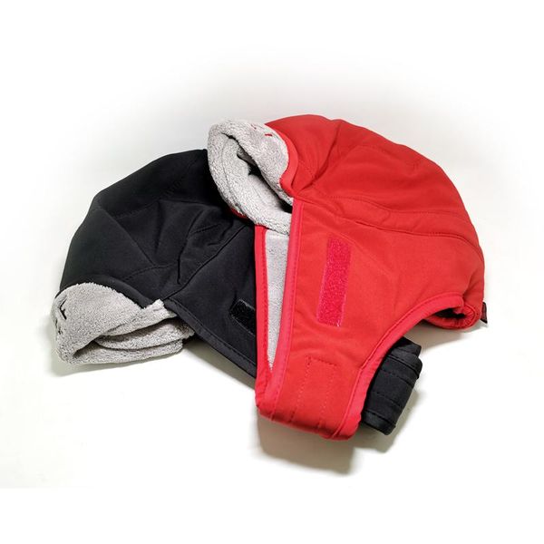 

winter mask hat men's warm earmuffs ski outdoor bike hats, Black;white