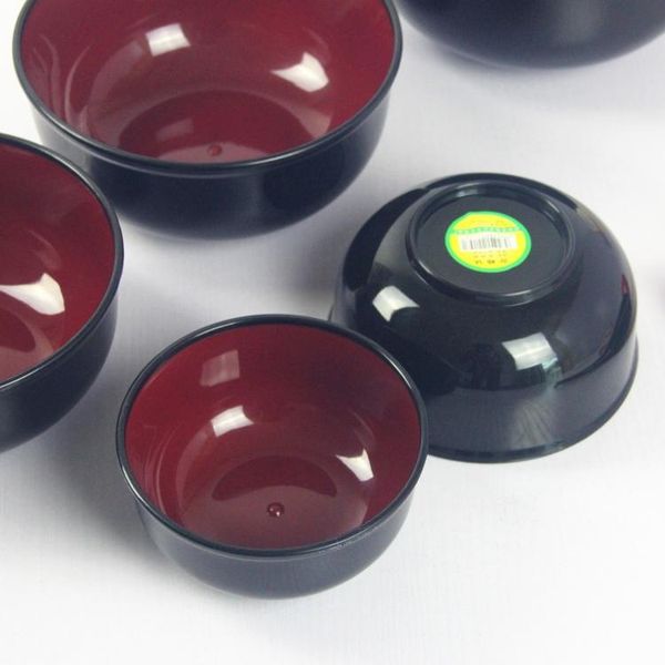 

japanese style plastic bowl tableware instant noodles rice soup bowls