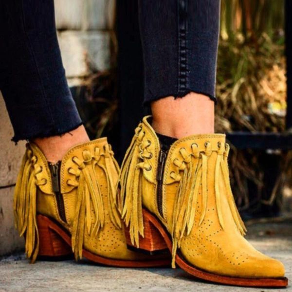 

boots women shoes pattern solid color fringe zipper women's outdoor casual walking flock soft ankle female short, Black