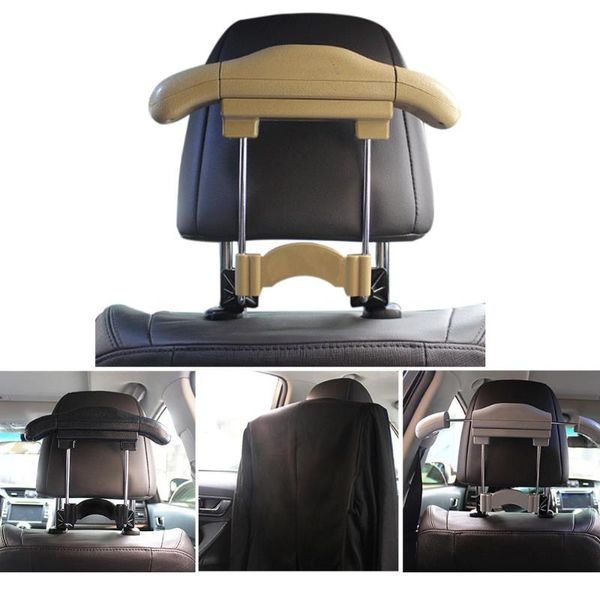 

car interior gadgets headrest coat hanger retractable seat back for coats, jackets, purses, bags hook