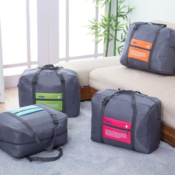 

cosmetic bags & cases travel storage bag hand luggage organizer case waterproof clothes foldable oxford suitcase11