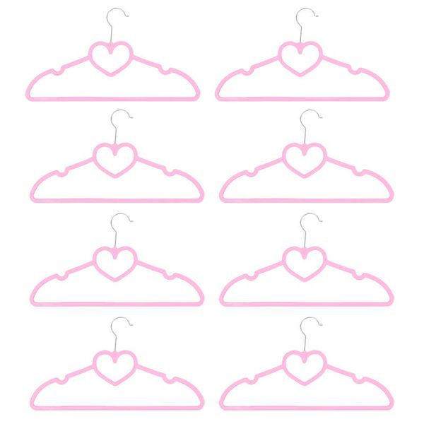 

hangers & racks 40pcs non-slip drying rack hanger love shape clothes