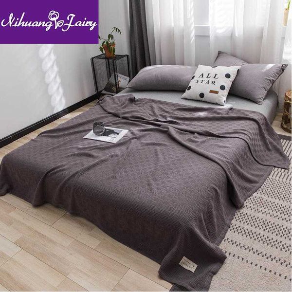 

blankets gauze cotton towel quilt single double knitted blanket thin summer cool lunch break