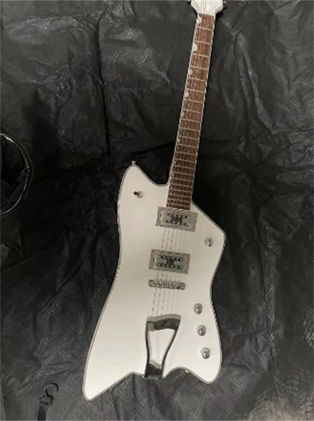 

white fashion shaped six string electric guitar, our store can customize any style of electric guitar and bass guitar guitars guitarra