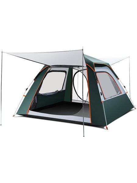 

explorer automatic tent outdoor 3 people-4 people two rooms one hall thickened rain single camping tents and shelters