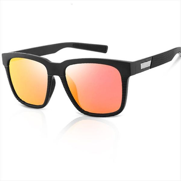 

Square Polarized Sunglasses Men Pescador Brand Vintage Fishing Polaroid Eyeglasses Sport Sun Glasses For Driving Uv400, White;black
