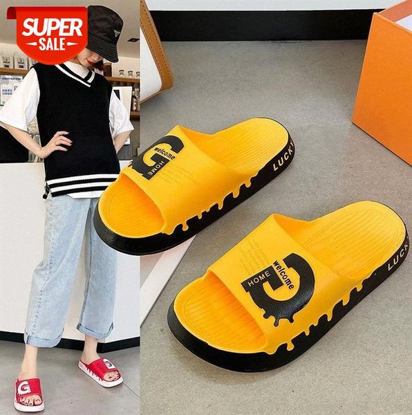 

slippers home female sandals indoor soft bottom korean style #qc0e, Black