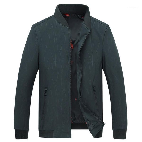 

men's jackets stylish autumn winter style windproof individual jacket men solid color parkas stand#p3, Black;brown