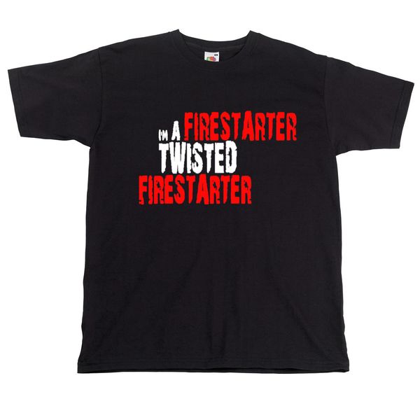 

firestarter tshirt tribute to the prodigy tshirt *unofficial*, White;black