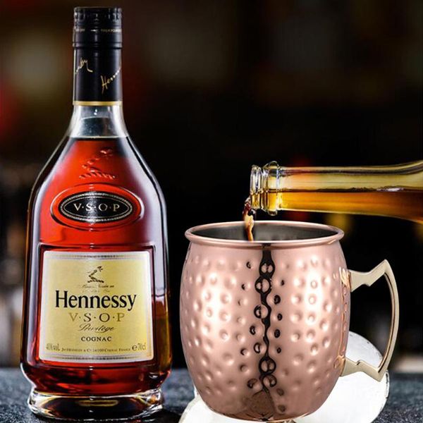 

mugs 18 ounces hammered copper plated moscow mule mug beer cup coffee canecas travel