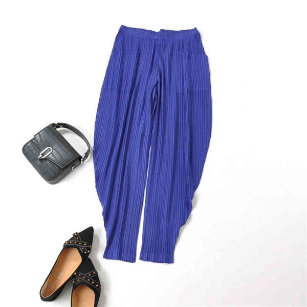 

dresses miyake pleated trousers harem long johns mm pocket personality casual pants, White