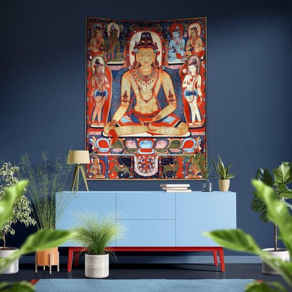 

tapestries buddha wall tapestry hanging gautama buddhism india religion