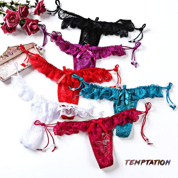 

underwear 2021 up t-underwear transparent lace women' briefs, Red;black